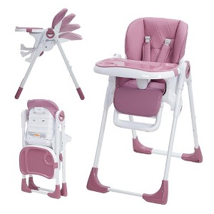 Baby High Chair, Multifunctional Infant Highchairs with Adjustable Height and Recline - 1 of 4