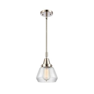 Fulton - 1 Light Stem Hung Mini Pendant In Industrial Style-10.13 Inches Tall and 7 Inches Wide - 1 of 1