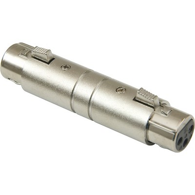 thumbnail image 2 of My Cable Mart XLR Male To 1/4" Stereo Female Adapter – Nickel Plated Audio Converter (FE-ADT-420) 2 of 6