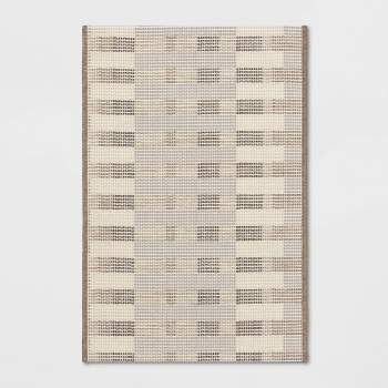 Beachside Grid Outdoor Rug Naturals – Threshold™ designed with Studio McGee