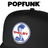 Shelby Cobra Patriotic Logo Foam Trucker Cap Black - 4 of 4