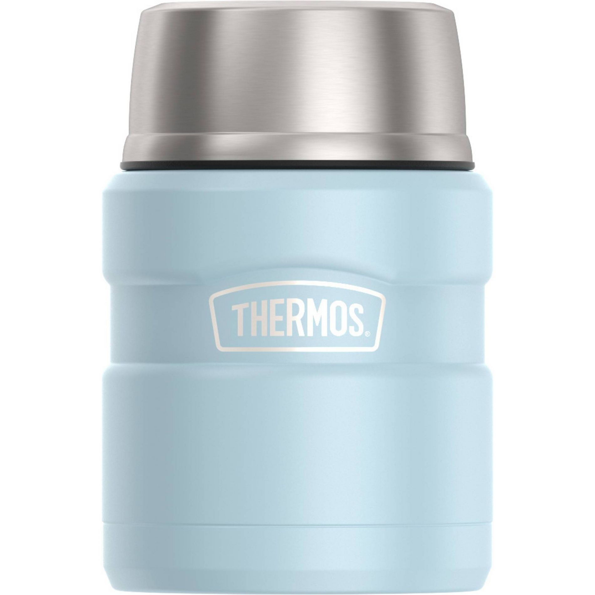 Thermos 16oz Stainless King Food Storage Jar with Spoon