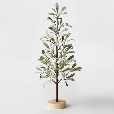 18" Mistletoe with Berries Mini Artificial Tree - Wondershop™