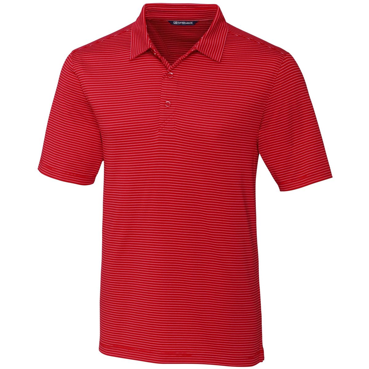 Cutter & Buck Forge Pencil Stripe Stretch Mens Polo Shirt