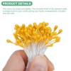 Unique Bargains Artificial Craft DIY Wedding Floral Arrangements Flower Stamen Kit 150 Pcs - 2 of 4