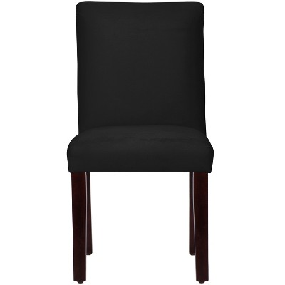 Black parsons chair discount