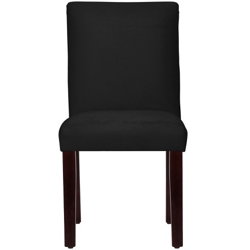 Velvet parsons store dining chairs