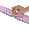 INSPIRE CHIC Women's Heart Print Skinny Long Silky Ribbon Hair Band Handbag Wrap Scarves 1Pc - 4 of 4