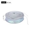 Unique Bargains Gift Wrapping Wide Sheer Wired Pastel Shimmer Iridescent Chiffon Ribbons 1 Pc - 2 of 4