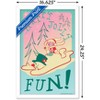 Trends International Frosty The Snowman - Happy Jolly Fun Framed Wall Poster Prints - 3 of 4