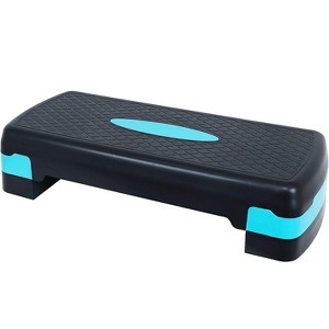 BalanceFrom Adjustable Workout Aerobic Stepper Step Platform Trainer - 1 of 4