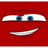 Men's Cars Lightning McQueen Big Face T-Shirt - 2 of 4