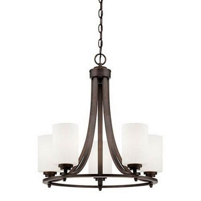 Millennium Lighting Bristo 5 - Light Chandelier in  Rubbed Bronze
