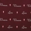 16"x16" Valentine's Day Love Dream Square Throw Pillow Burgundy - e by design - 2 of 4