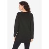 Roaman's Women's Plus Size High Pile Fleece Fleece Tunic - image 3 of 4