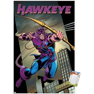 Trends International Marvel - Hawkeye - Hawkeye Freefall #1 Unframed Wall Poster Prints - 1 of 4