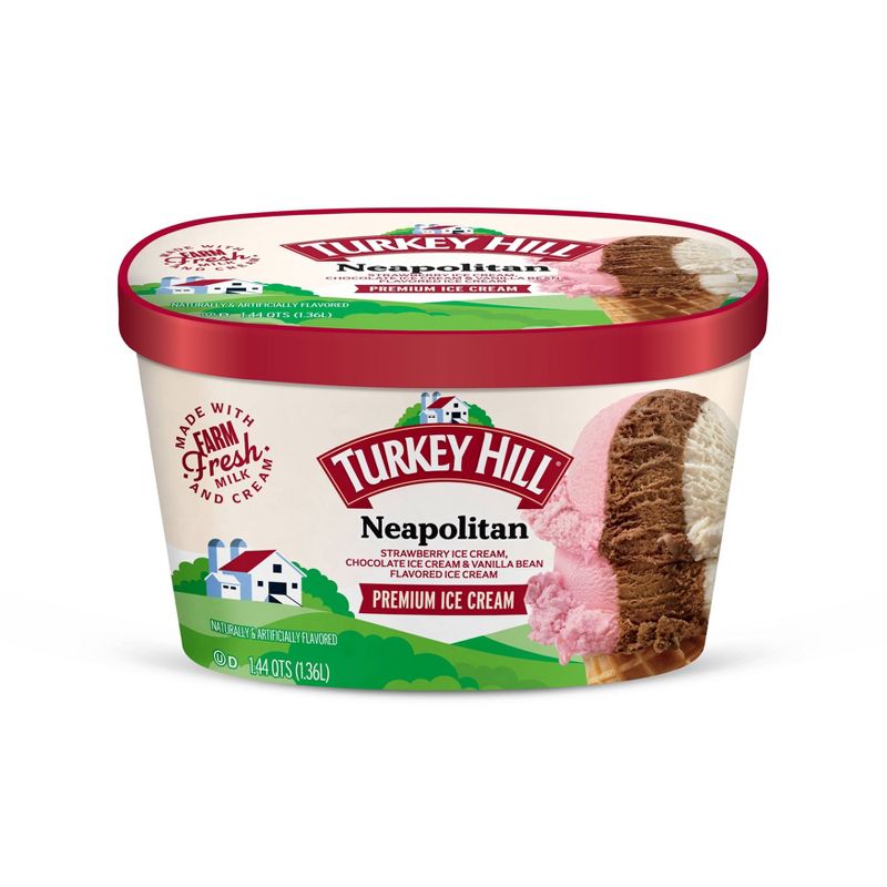 Turkey Hill Neapolitan Ice Cream - 46oz, 2 of 5