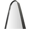 Set of 3 Metal Elongated Oval Wall Mirrors Black - Olivia & May: Contemporary Hanging Decor - 3 of 4