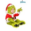 HalloweenCostumes.com 0-3 Months   Grinch Santa Claus Infant Costume, White/Red/Green/Green - 2 of 3