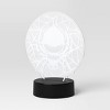 Lit Acrylic Spider and Web Figurine - Hyde and EEK! Boutique™ Neon Blue - 3 of 3