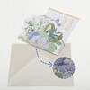 Unique Bargains Pops Up Bouquet Card with Envelope for Friends Family 1 Set - 2 of 4