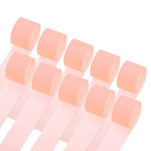 Unique Bargains Fine Texture Lightweight Soft to the Touch Not Easy to Fade Crepe Paper Streamers 10 Pcs - 1 of 4