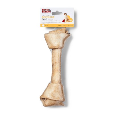 Chicken Flavored Beefhide Bone Rawhide Dog Treats - 1ct - Boots & Barkley™