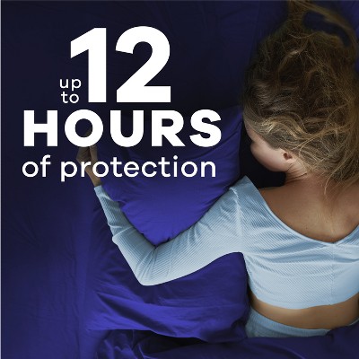 Always Infinity Overnight Long Menstrual Pads - 48ct