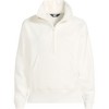Lands' End Women's Serious Sweats Relaxed Long Sleeve Half Zip Sweatshirt - 3 of 3