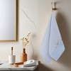 REGALWOVEN Home Decor Floral Embroidered Pure Cotton Bathroom Hand Towel 13" x 29" - 2 of 4