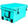 Hot Selling Blue color 65QT Outdoor cooler fish ice chest Box 2022 Popular Camping Cooler Box - 2 of 4