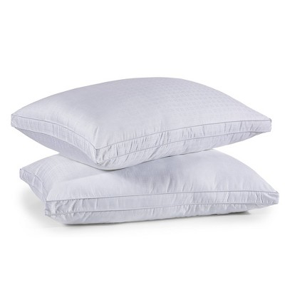 White Queen Size Cotton Down Alternative Pillows (2 Pack)