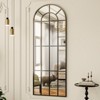 BEAUTYPEAK Window Panel 69"x25" Floor Mirror Arched Full Length Mirrors - 3 of 4
