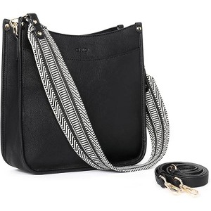 Generic Crossbody Bags For Women Trendy Fashion Shoulder Bag Vegan Leather Purse For Ladies with Adjustable Strap - 1 of 4