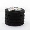 Round Upholstered Ottoman Boucle Foorstool with Storage for Living Room,Bedroom-Tanpinhause - 3 of 4