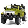 Infans 12V MP3 Kids Ride On Truck Car RC Remote w/ Light Christmas Gift New - 2 of 4