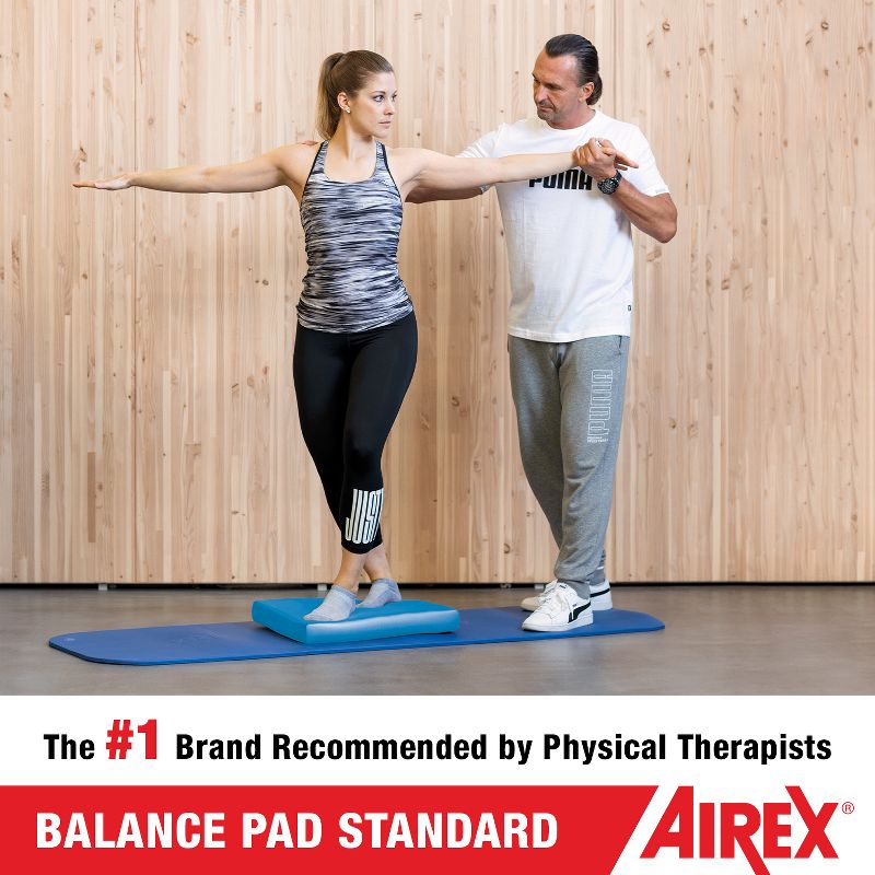 AIREX Balance Pad – Stability Trainer for Balance, Stretching, Physical Therapy, Mobility, and Core Non-Slip Closed Cell Foam Premium Balance Pad, 2 of 7