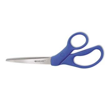 Tru Red Staples 8 Pointed Tip Stainless Steel Scissors Straight Handle  Right & Left Handed : Target