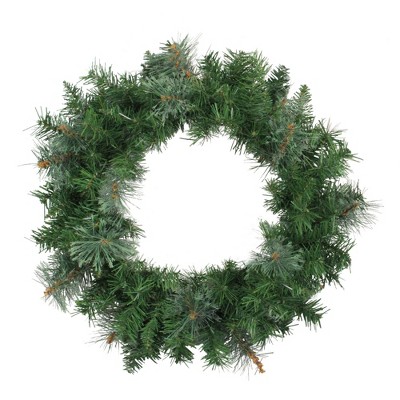 Northlight Mixed Cashmere Pine Artificial Christmas Wreath - 24-Inch, Unlit