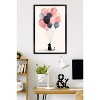 Trends International Andreas Magnusson - The Cat And The Balloons Framed Wall Poster Prints - 2 of 4