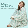 Catalonia Woman Blanket Hoodie Oversized Sweatshirt, Comfy Fleece Pullover Longe Sleeve, One Size Fits All, Gift Woman Wife - 2 of 4