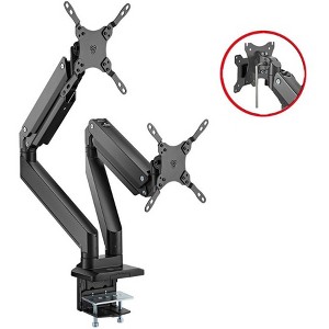 SIIG Dual 17-35" Monitor Heavy-Duty Premium Aluminum Desk Mount CEMT3011S1 - 1 of 4