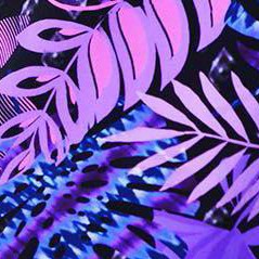 purple palm leaf