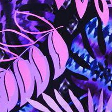 purple palm leaf