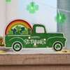 The Lakeside Collection Valentine's or St Patrick's LED Lighted Pink or Green Truck - Happy St. Patrick's Day - 4 of 4