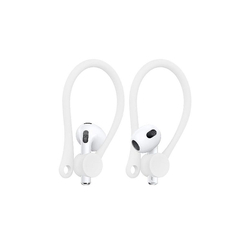 SaharaCase Silicone Accessories Kit for Apple AirPods 3 (3rd Generation) White (HP00100), 2 of 8