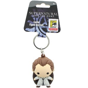 Monogram International Inc. Supernatural Castiel Exclusive 3D Foam Figure Keychain - Black Wing Version - 1 of 2