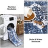 COZONY Washable Area Rug for Living Room Bedroom Non Shedding Vintage Indoor Carpet Retro Low Pile Soft Throw mats for Dining Room Office - 4 of 4