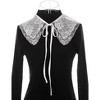 Elerevyo Women Blouse Embroidery Neck Ruff Detachable False Dickey Collar 1 Pc - 2 of 4