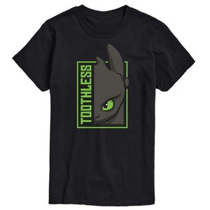 Men's - How to Train Your Dragon - Toothless Short Sleeve Graphic T-Shirt - 1 of 4